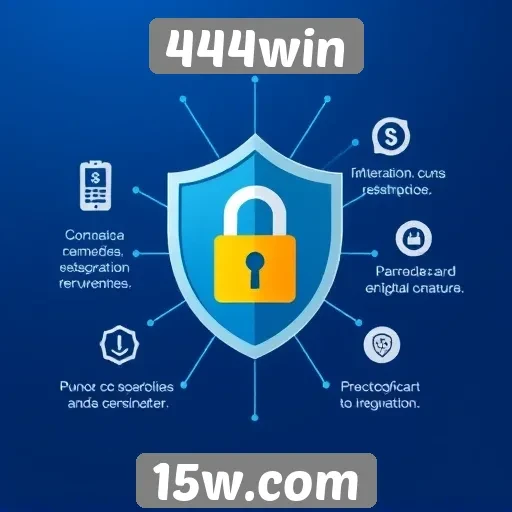 Recursos de segurança do site 444win em destaque